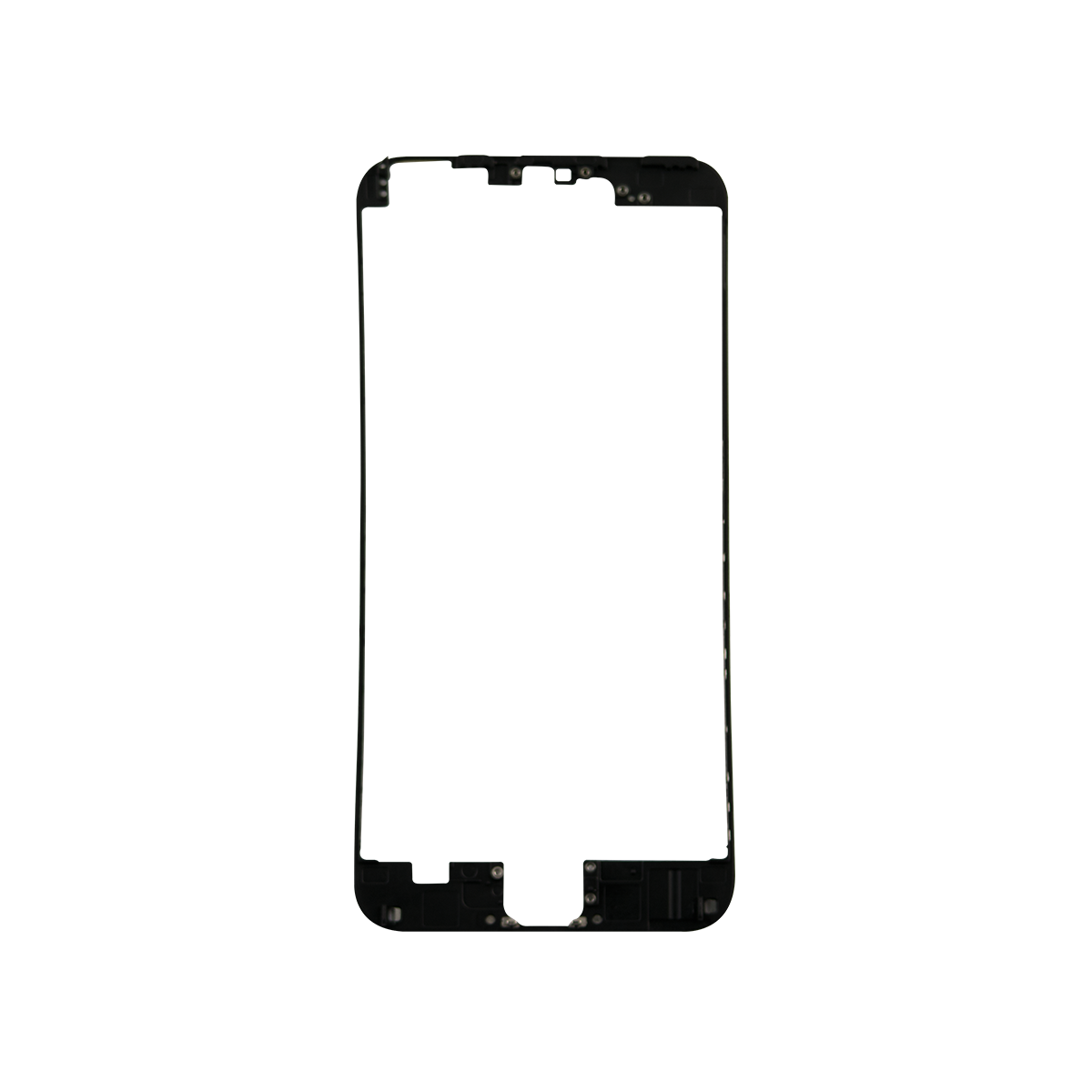 iPhone 6 Plus Front Frame with Hot Glue - Black