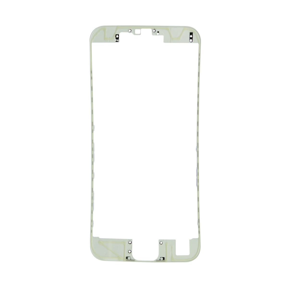 iPhone 6s Front Frame with Hot Glue - White