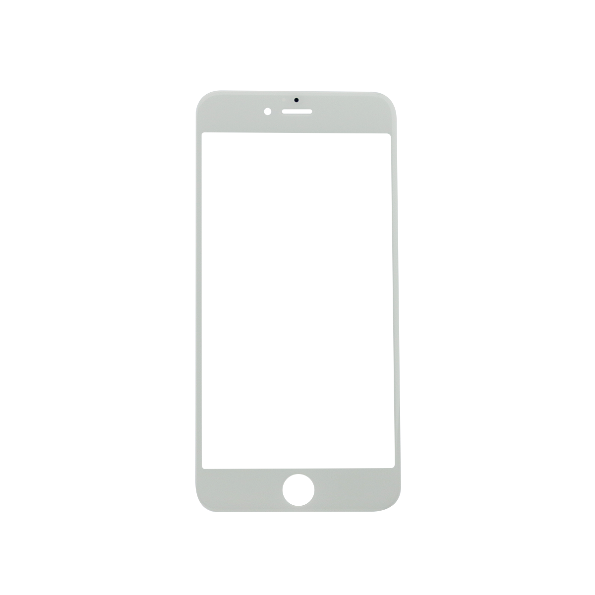 iPhone 6s Plus Glass Lens Screen - White