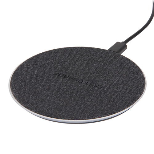 Fabric Cover Wireless Charger, 10W fast charging