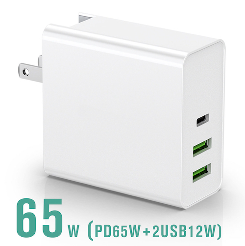 PD 65W TRIPLE PORT POWER ADAPTER